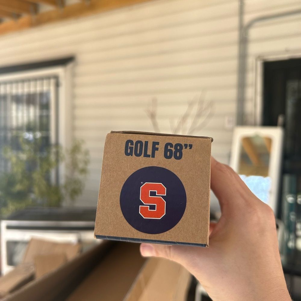 New Syracuse University Weatherman golf umbrella - Picture 4 of 4
